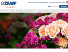 Tablet Screenshot of dwfwholesale.com